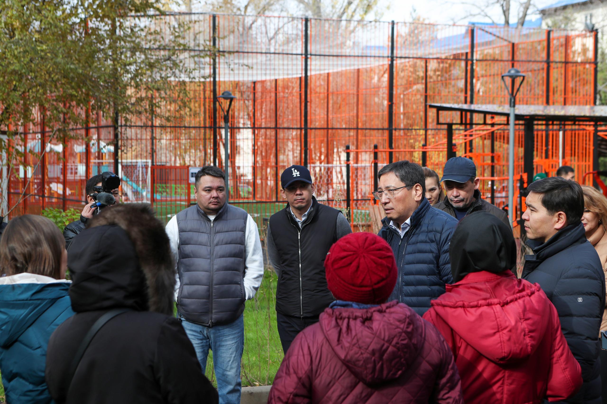 Фотографии предоставлены пресс-службой акимата Алматы