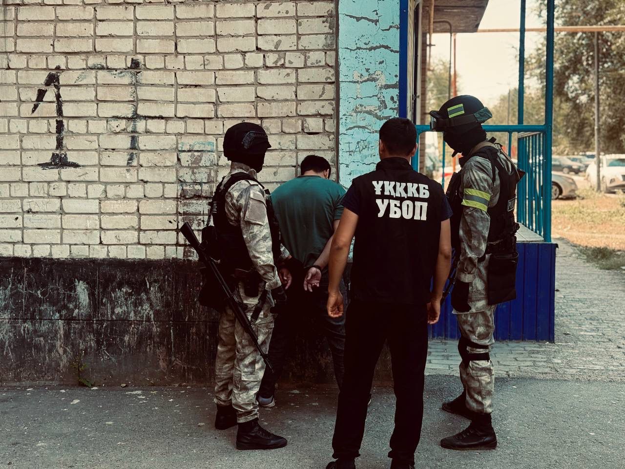 Задержание закладчиков в Уральске. Фото пресс-службы ДП ЗКО.